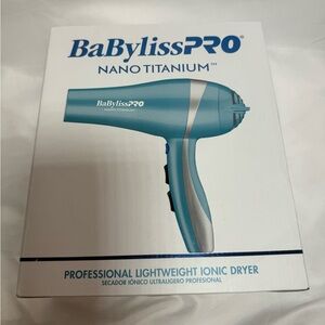 BaByliss Pro Nano Titanium Professional Lightweight Ionic Dryer new in box